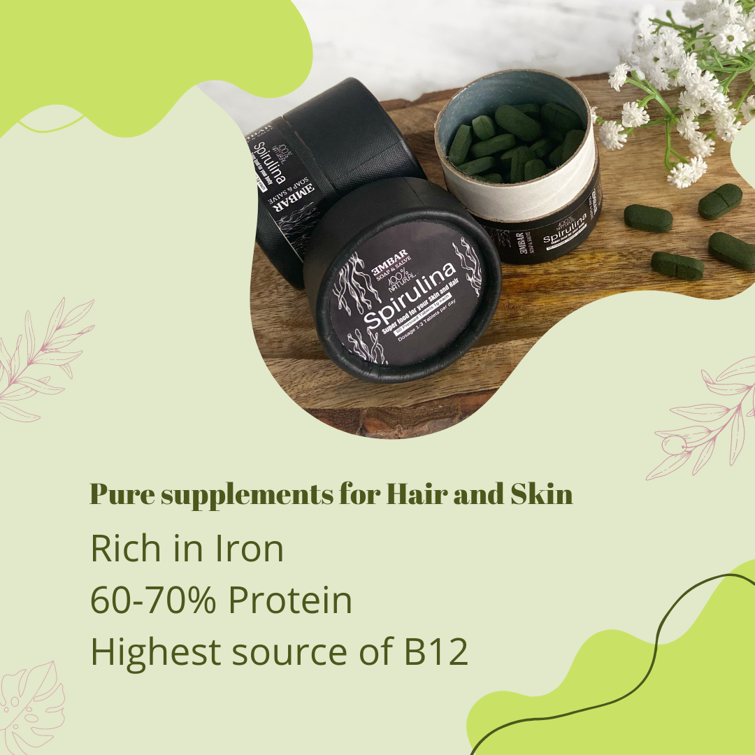 Strenghtening Hair Gel with Spirulina & Aloe - COSMETICARY